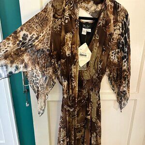 Vintage Original Diane Freis dress- size 10